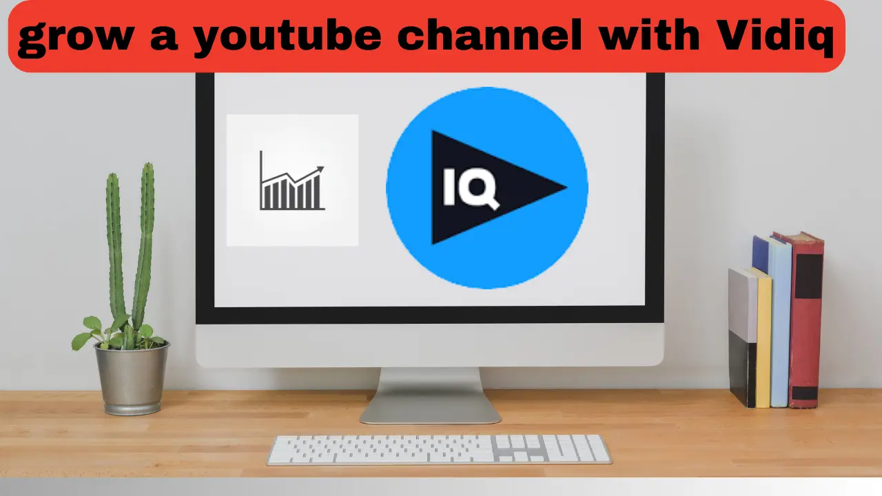 grow a youtube channel with Vidiq